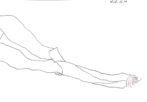 ねぎのデッサン