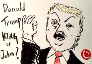 米大統領候補　ドナルド・トランプ