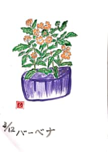 三月のバーベナ