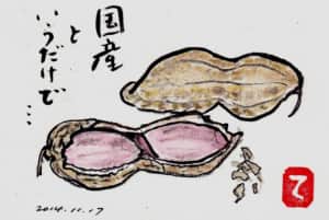 国産というだけで…　〜落花生〜