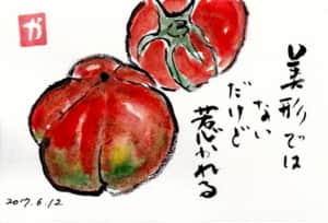 美形ではない　だけど惹かれる　トマト