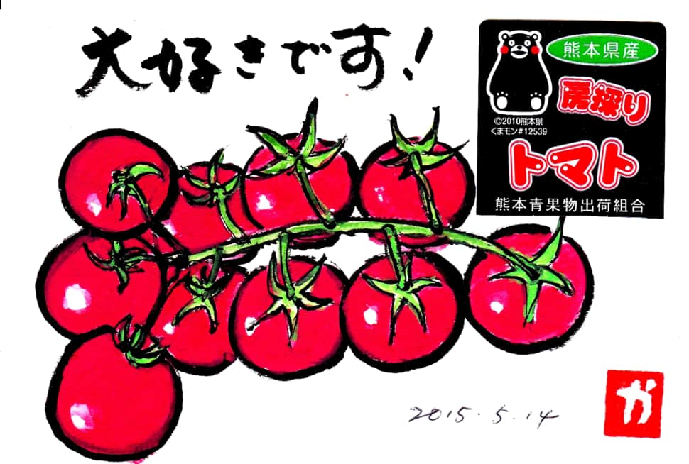 大好きです！　熊本のトマト