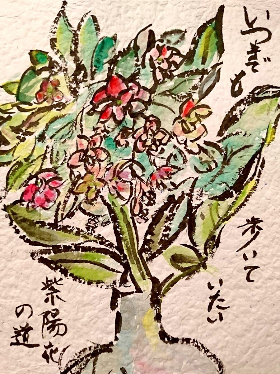 いつまでも歩いていたい紫陽花の道