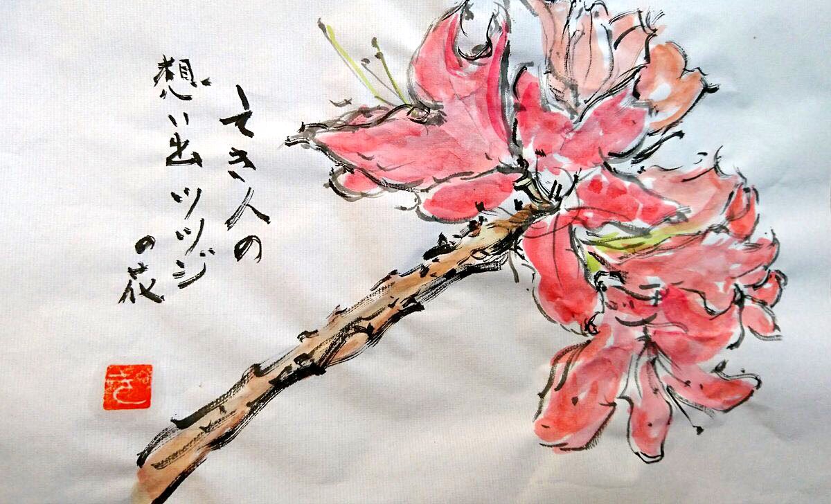 亡き人の想い出 ツツジの花