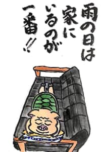 雨の日は家にいるのが一番！！