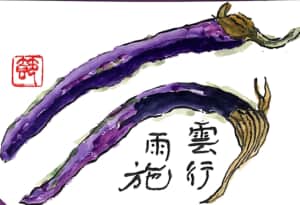 雲行雨施 〜長茄子〜