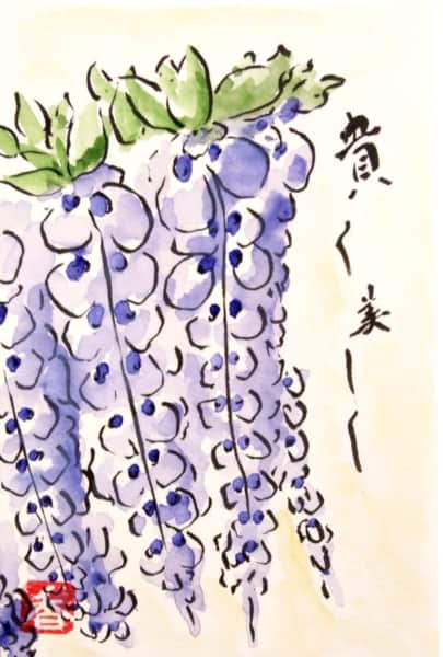 いろいろ 書き方 藤 の 花 イラスト Josspicturewy3bq