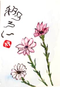 移ろい 〜コスモスの花〜