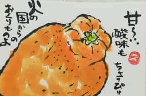 愛らしいデコポン