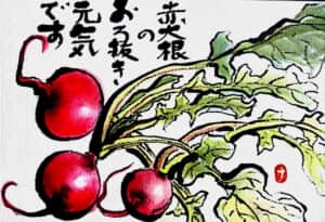 赤大根おろ抜き