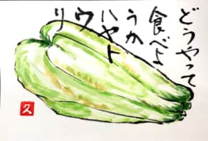 どうやって食べようかハヤトウリ