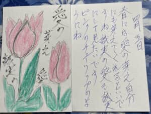 ピンクのチューリップの花言葉