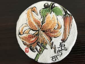 鬼百合コースター