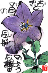 おとぎの国の風船のような蕾