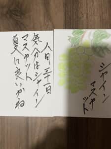 シャインマスカット