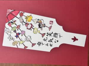 ひな祭り　羽子板