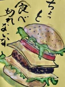 春！久々ハンバーガー