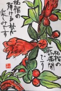 柘榴の花