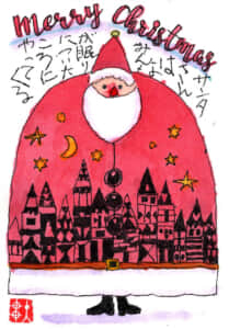 サンタさんはみんなが眠りについた頃にやってくる