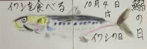 鰯の日 10月4日はイワシの日