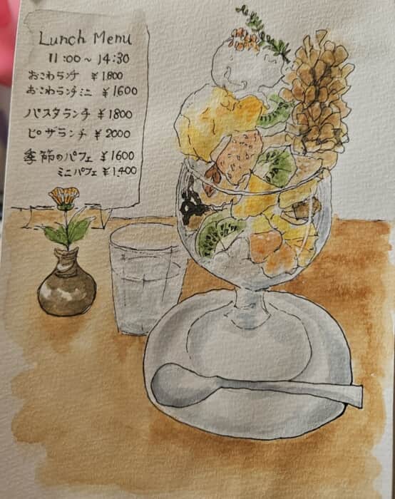 季節のパフェ～*
