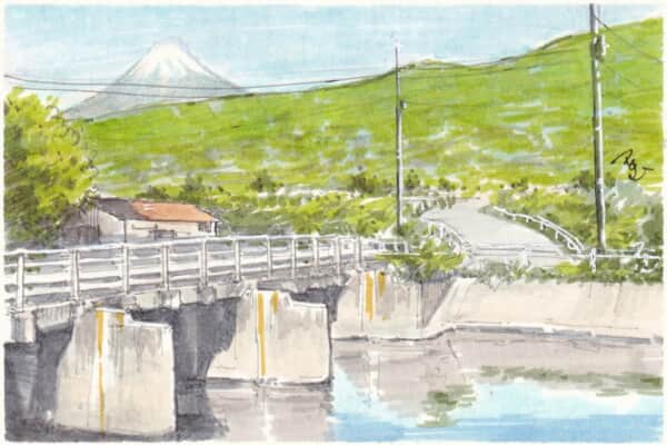 東海道五十三次 14 原