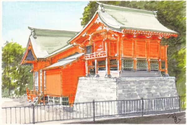 東海道五十三次 15 吉原