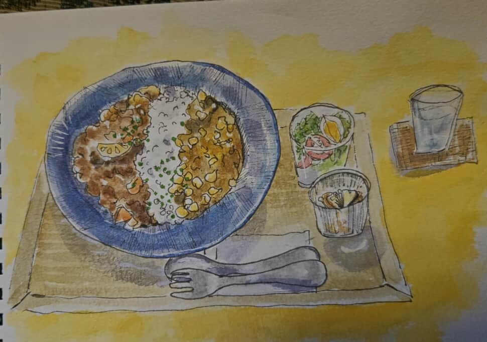 2種のカレーランチ～*