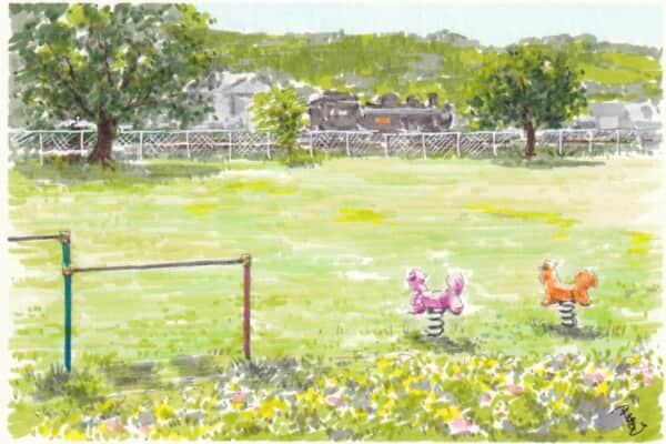 東海道五十三次 25 金谷