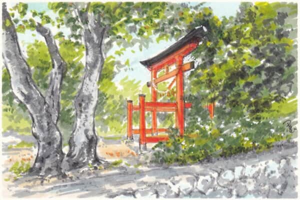 東海道五十三次 34 二川