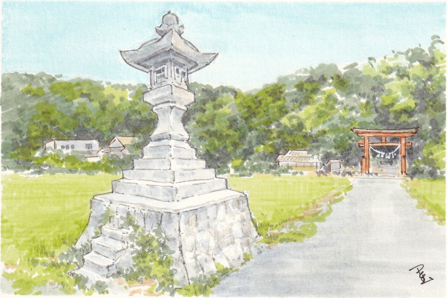 東海道五十三次 38 藤川
