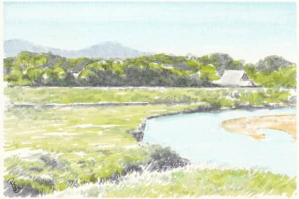 東海道五十三次 46 庄野