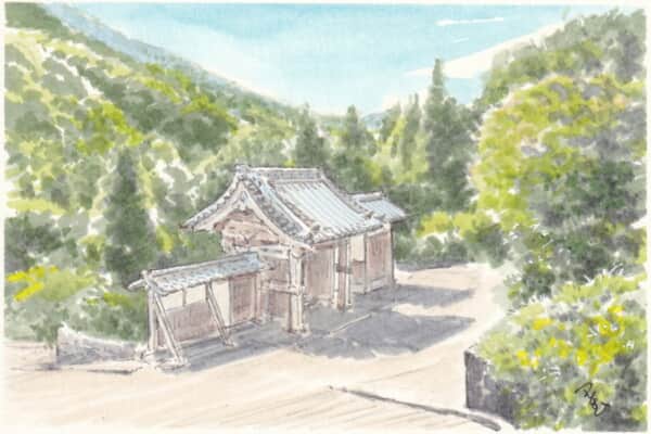 東海道五十三次 49 坂下