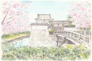 東海道五十三次 51 水口