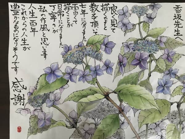 額紫陽花