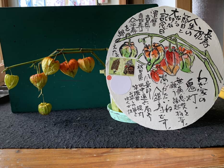 我が家のホウズキです。
