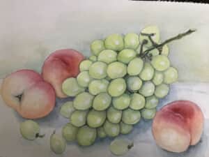 桃とマスカット