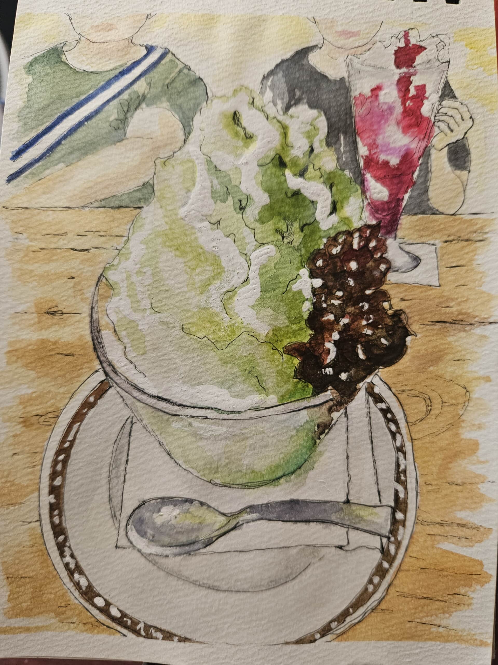 コメダのカキ氷～*