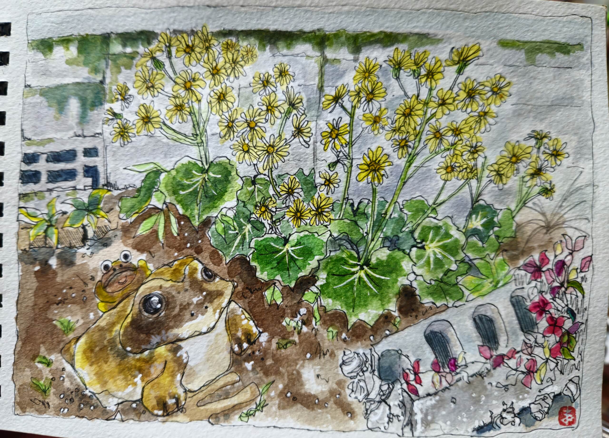 おじちゃんのお庭～*