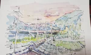 あの日の夕焼け空～*