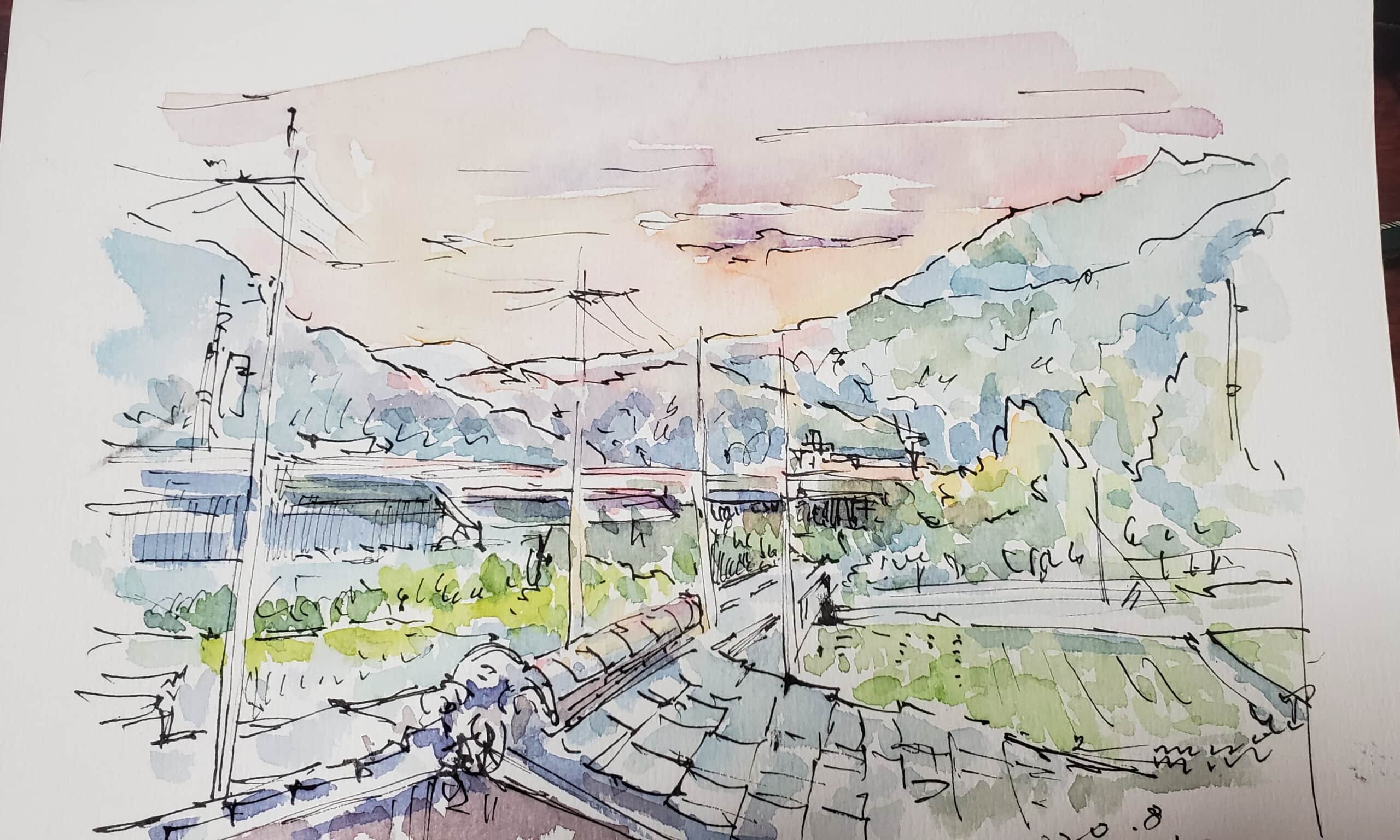 あの日の夕焼け空～*