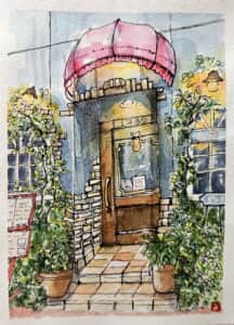 とある場所のカフェテラス～*