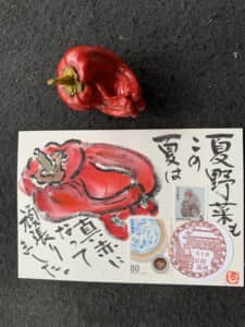 緑色も赤色に。
